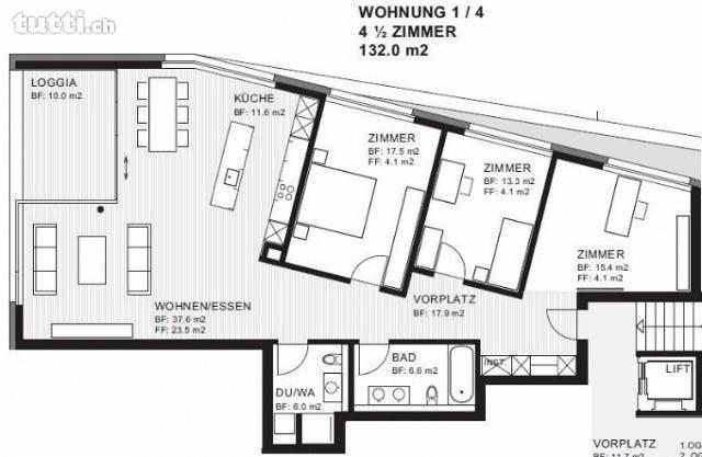 4,5 Zimmerwohnung am Marina Lachen