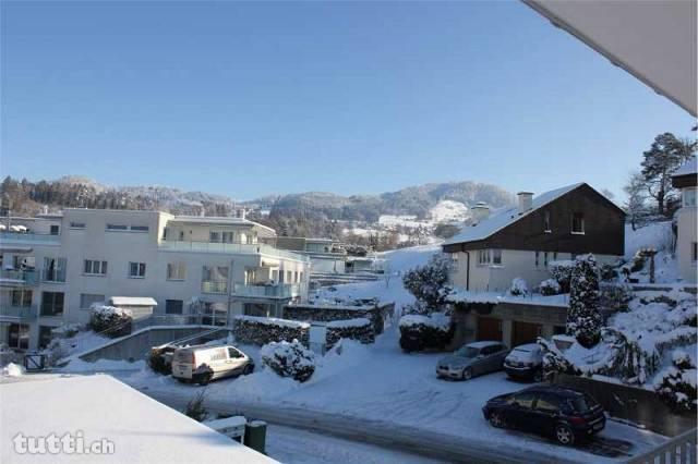 Einfamilienhaus mit Sicht auf den Bachtel