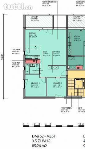 Moderne 3.5-Zimmerwohnung in Oensingen