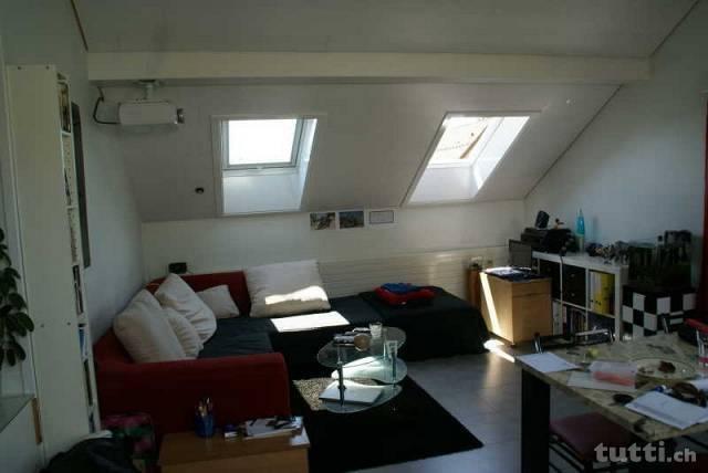 Suche Nachmieter/in für schöne 2.5-Zimmer-Dac