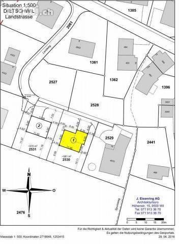 6.5 Zi.-EFH, Südseite = Landwirtschaftszone