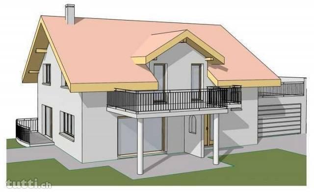 Neues 6.5 Zi.-EFH angrenzend an Grünzone