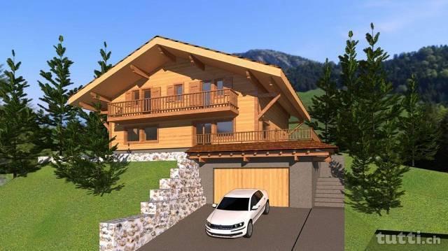 Villars / Chesières - Chalet 5,5 pièces de 20