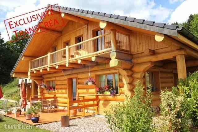 Magnifique chalet en rondin en pleine nature