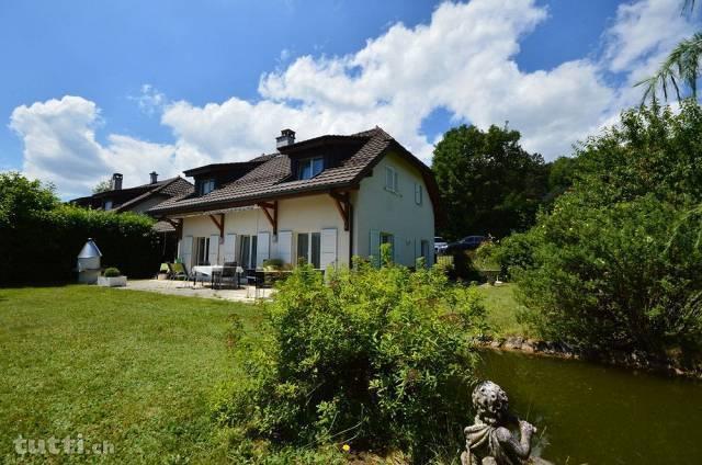 Agréable maison jumelle avec vue sur les Alpe