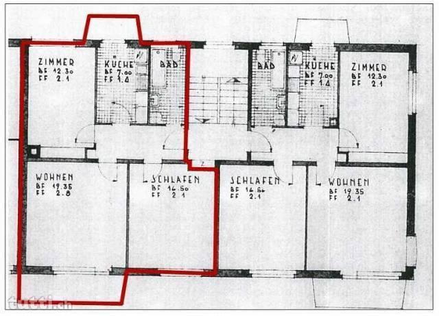 3-Zimmer-Wohnung an zentraler Lage