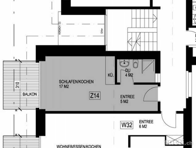 1 Zimmerwohnung in Nieder