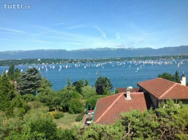 Vue lac imprenable, au calme absolu à Cologny