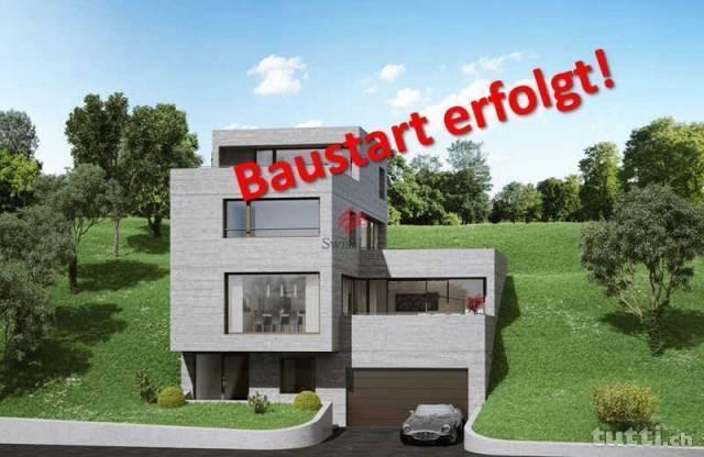 Modernes Einfamilienhaus mit individuellem In