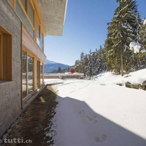 Skiferien mit toller Aussicht auf die Berge