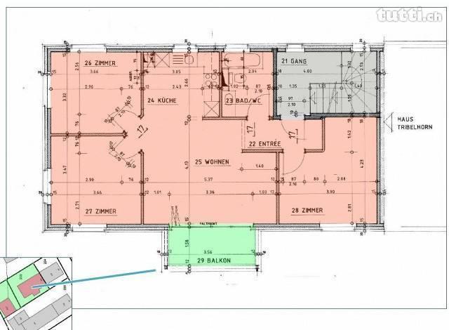 schöne, helle und ruhige 4-Zimmerwohnung mit