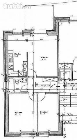 3.5-Zimmerwohnung direkt an der Limmat