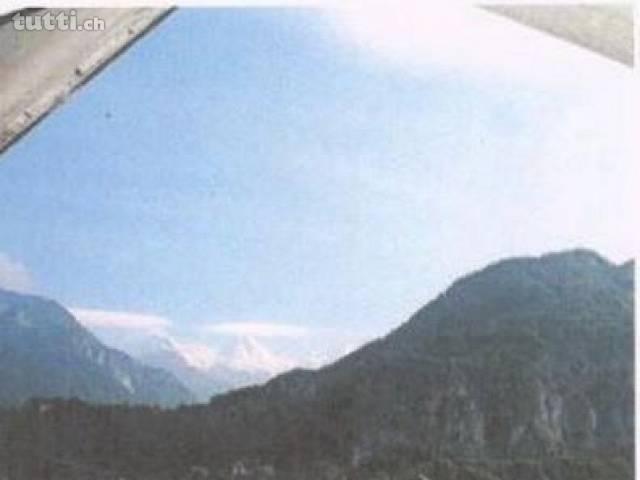 Eiger-Mönch und Jungfrau vor der Nase