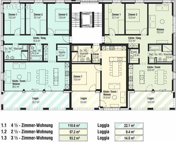 Wohnen mitten im Einfamilienhaus-Quartier