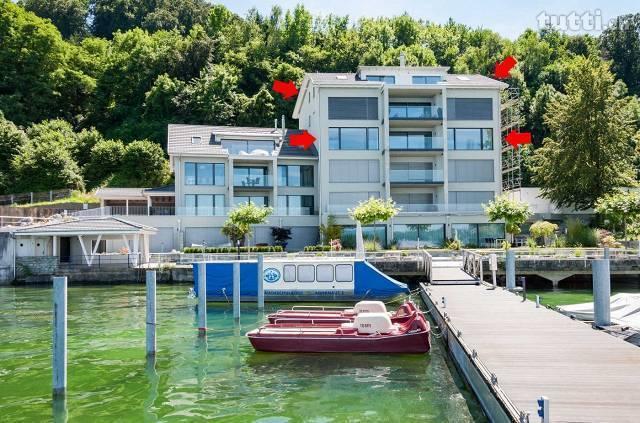 See-Wohnungen mit eigenem Bootsplatz
