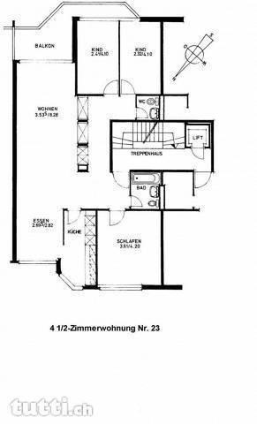 Neu renovierte Wohnung an sonniger Lage