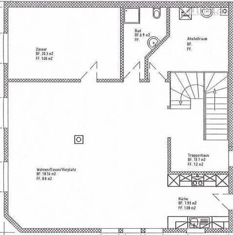 Grosse Wohnung in umgebautem Bauernhaus