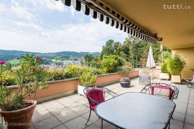 Lange Wohnliebe dank grosser Terrasse und unv