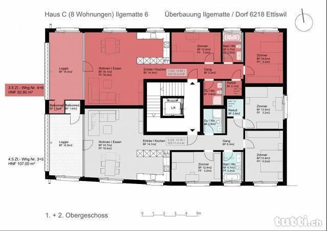 Erstvermietung in grosszügiger Umgebung