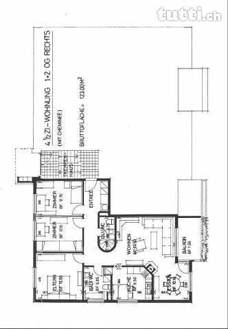 Sonnige 4.5- Zimmer-Wohnung