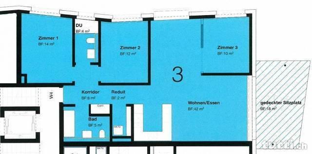 Tolle, moderne 4.5-Zimmer-Parterrewohnung mit