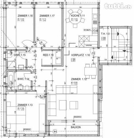 4.5 Zimmer Wohnung in Jens