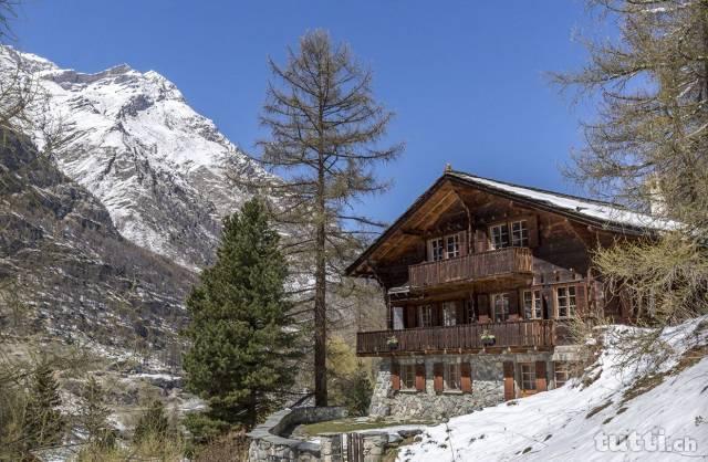 Einzigartiges freistehendes Chalet in Zermatt
