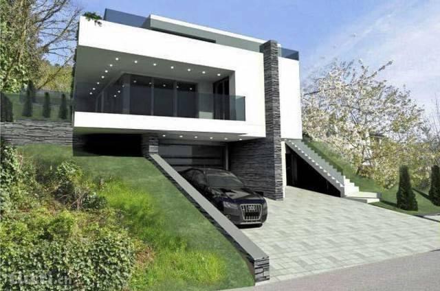 Moderne Terrassenhäuser mit toller Aussicht