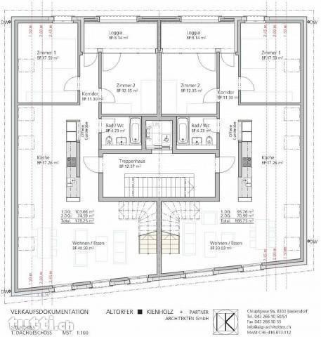 Erstvermietung; Grosszügige 5 1/2-Zimmer Dach