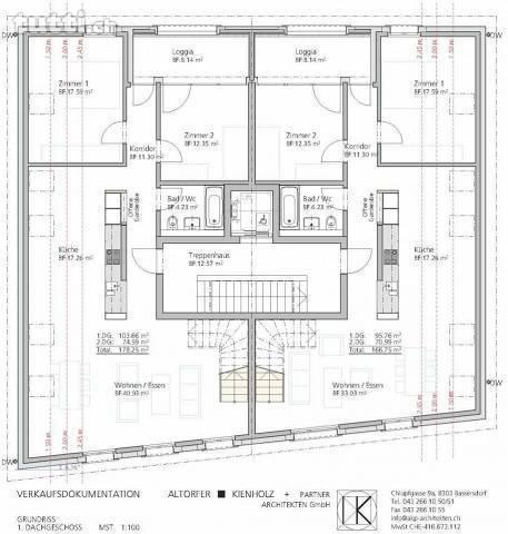 Erstvermietung; Grosszügige 5 1/2-Zimmer Dach