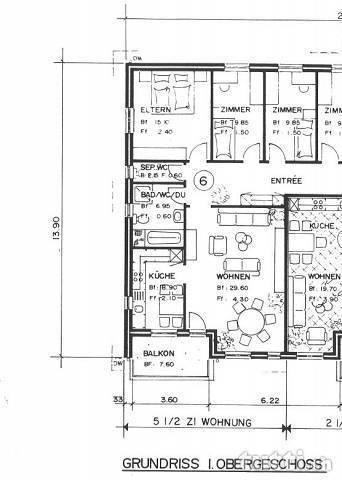 Schöne 5.5 Zimmer-Wohnung an zentraler Lage