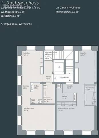 Edle Stadtwohnung mit hohem Ausbaustandart an