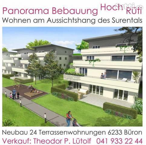 Panorama Bebauung Hochrüti - Wohnen am Aussic