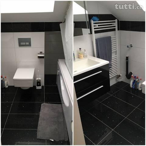 2 Zimmer Dachwohnung mit Sprudelbad im 2. OG