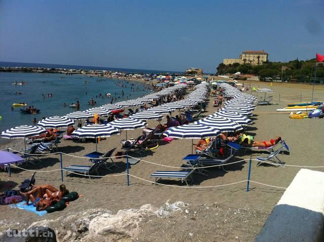 Ferienwohnung direkt am Meer in Italien