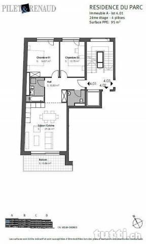 Vente sur plans - 'La Résidence du Parc'