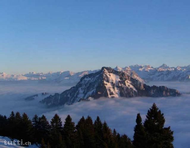 Imposantes Panorama über den Vierwaldstätters