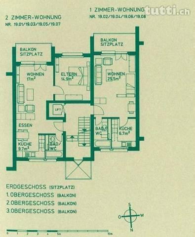 Schmucke 1-Zimmer-Wohnung in