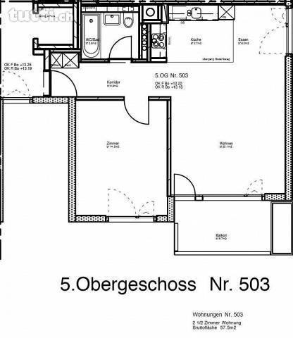 Erstvermietung 2.5-Zimmerwohnungen