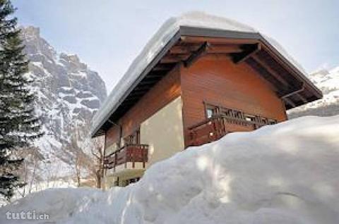 erbad: Chalet mit Kachelofen und Sauna