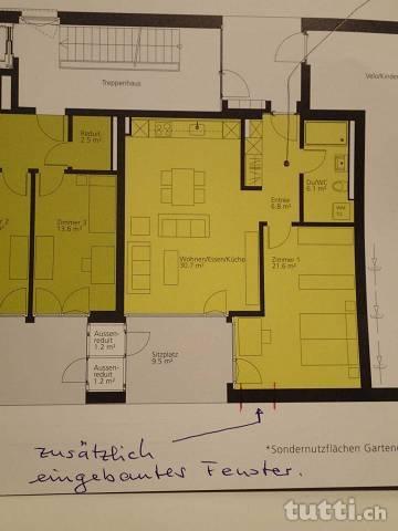 Erstvermietung: Neue 2.5-Zimmerwohnung in Roo
