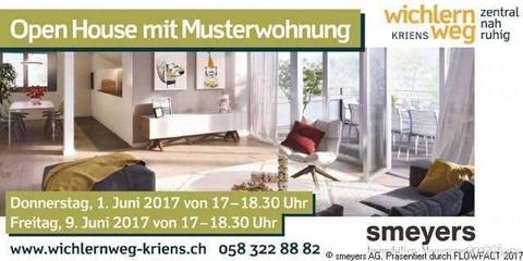 Open House: Freitag, 9. Juni 2017 | 17 - 18.3