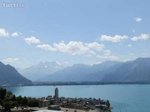 Appartement, vue panoramique à Montreux au ca
