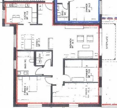 grosszügige 4,5 Zimmerwohnung mit Sitzplatz