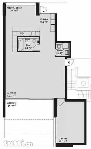 Moderne Wohnung am Eulachpark