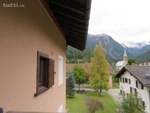 3 Zimmer Dachwohnung in Bergün