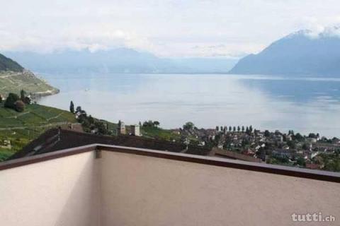 Appartement avec vue panoramique sur le lac e