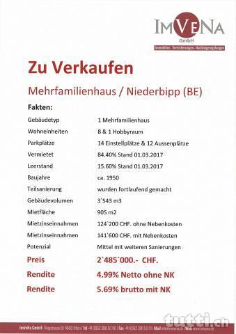 Tolles MFH in Niederbipp (BE) zu verkaufen