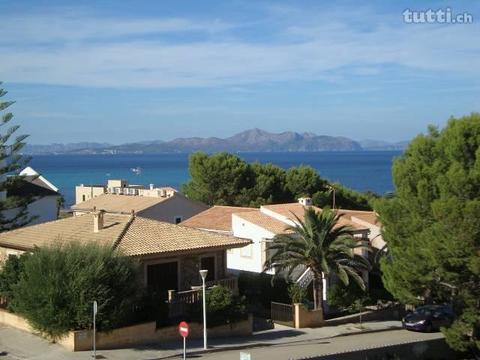 Mallorca, Top Aussicht auf Bucht von Alcudia