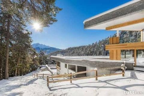 Idyllische Terrassenwohnung im Laaxer Wald